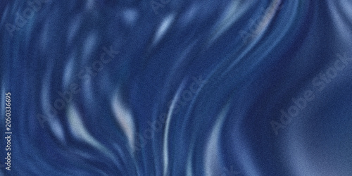 Fotografía Blue silk fabric texture draped and flowing with subtle light reflections drape