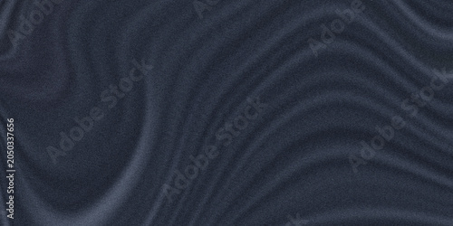 Bild auf Leinwand Dark blue draped fabric texture soft folds and waves in a smooth material textil