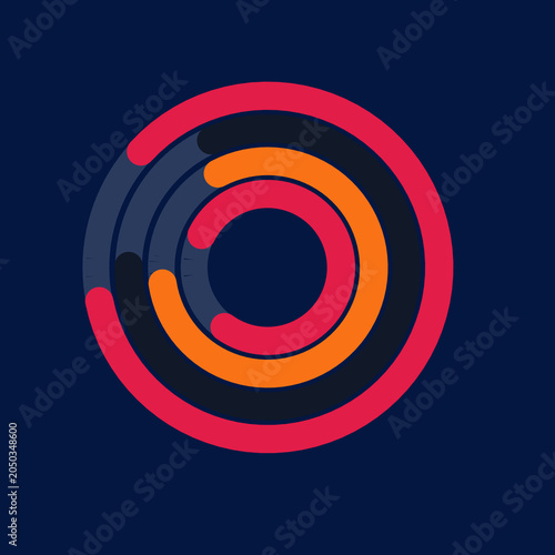 Colorful Color Circles Background