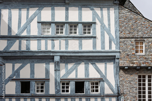 Fachwerkhausfassade, Dinan