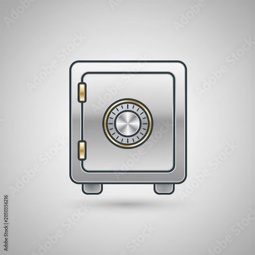 bank safe icon