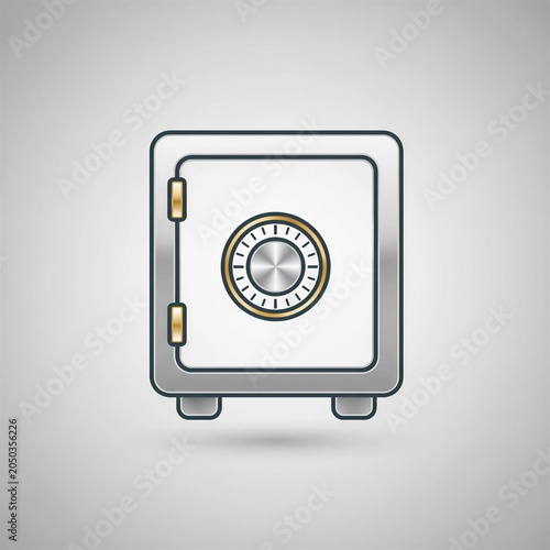 bank safe icon