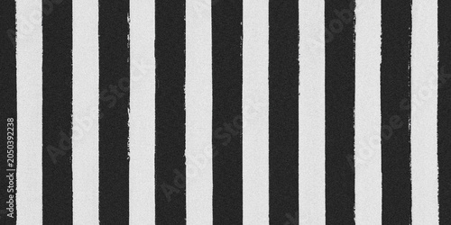 Картината върху платно Black and white vertical stripes pattern textured brushstroke effect