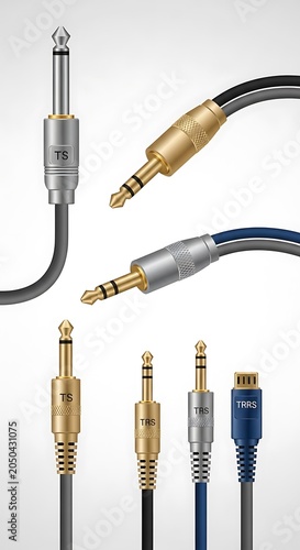 Audio Cables - A Detailed Look at Various Connector Types and Designs.