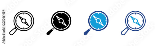 Photos Discover Web icon with multiple style collection