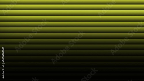 Lime Green Yellow Horizontal Lines Scrolling Down Seamless Loop Animation Dark Background