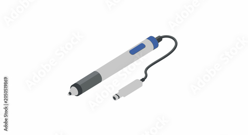Portable Digital USB Temperature and Humidity Sensor Probe.
