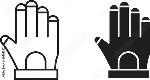 Obraz na plátně Gauntlet icon