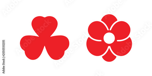 Floral pie chart graphic featuring equal segments. Perfect for business, education, and data visualization.
