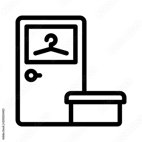 fitting line icon
