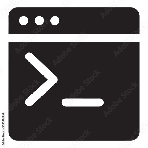 Konstfotografi Command Line Interface Window Icon