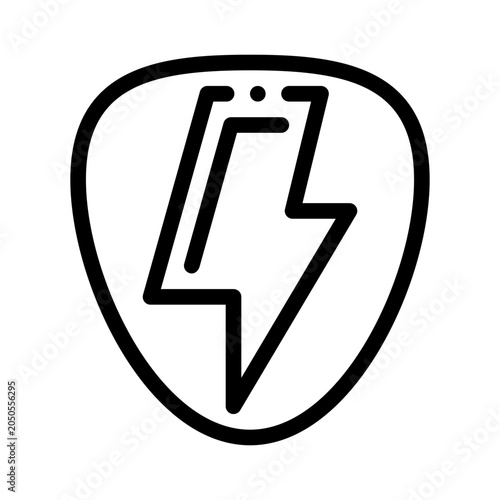 Bilde på lerret pick line icon