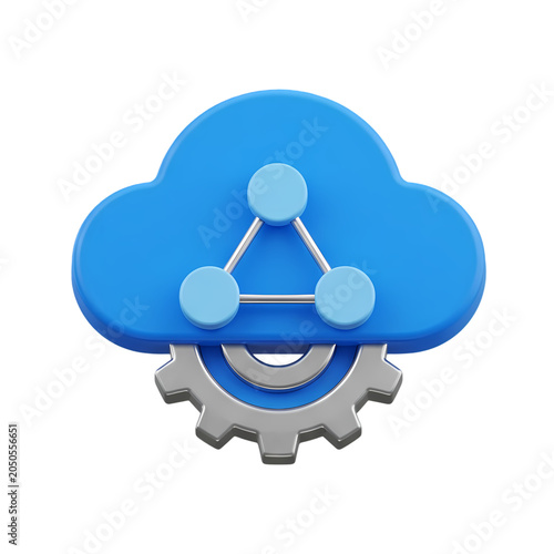 Cloud Computing and Networking Icon