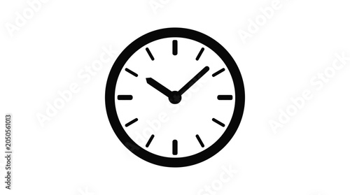 Konstfotografi clock face silhouette on white background timepiece hour minute second hands dia