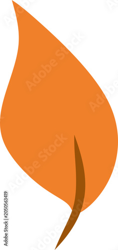 Autumn Leaf flat