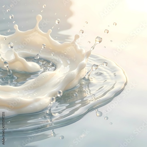 splash of luxurious dynamic thick white sunscreen lotion 