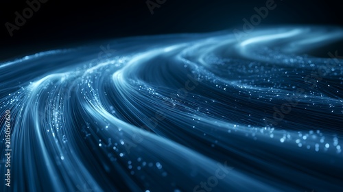 digital transaction superhighway, interconnected payment infrastructure, flowing blue data currents, glowing fintech particles, secure banking communications, abstract speed concept