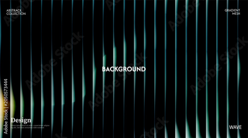 Bild auf Leinwand Abstract dark blue glossy background with striped effect