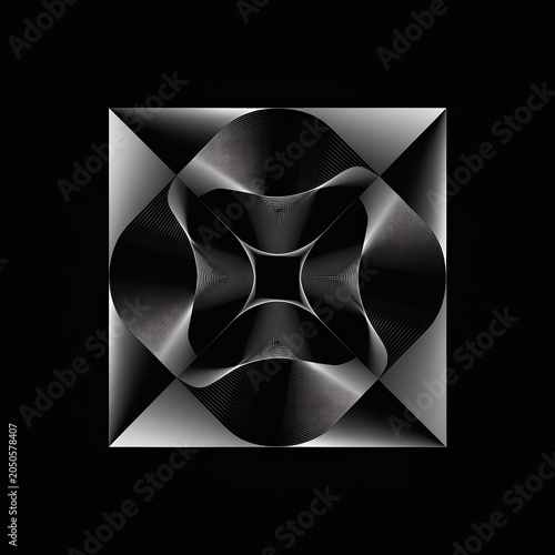 black and white abstract background