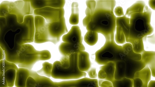 Abstract green cellular biological structure pattern for science backgrounds, medical presentations, biological research publications, and educational materials on microscopic structures.