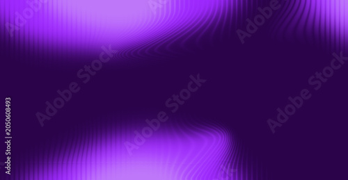 Wavy lines pattern in purple and dark violet shades abstract background