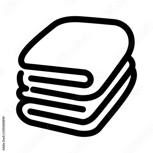 Blanket icon design template
