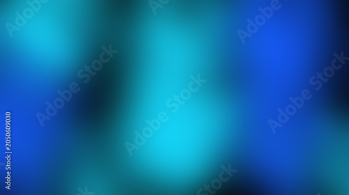 Blurred blue gradient background with soft focus and smooth color transition