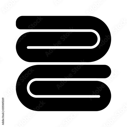 Blanket icon design template