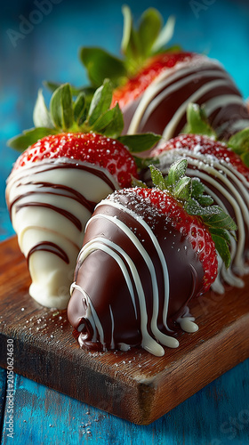 strawberry and chocolate