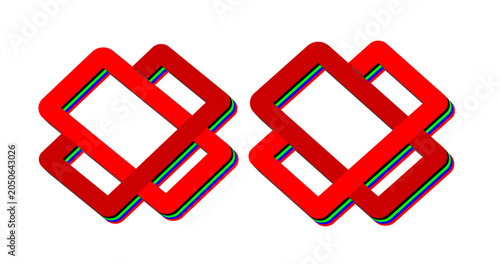  Intersecting Rectangles and Modernist Graphic Symbols
