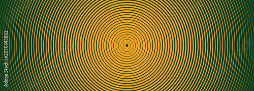 Bilde på lerret Optical illusion concentric circles background