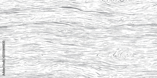 Bild auf Leinwand Gray and white wood grain texture background with natural pattern, Black and white grunge stained wood grain texture background with natural patterns