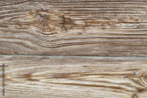 Vintage brown wood grain texture background with natural knot and rough surface