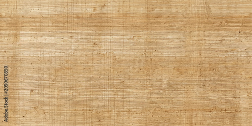 Foto Ancient Papyrus Texture: A close-up view of a textured papyrus surface, showcasing the horizontal fibers and natural, aged appearance of this ancient writing material