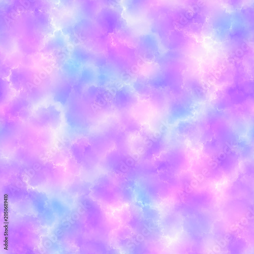 Abstract purple and blue watercolor seamless texture background, pastel fluid dye pattern