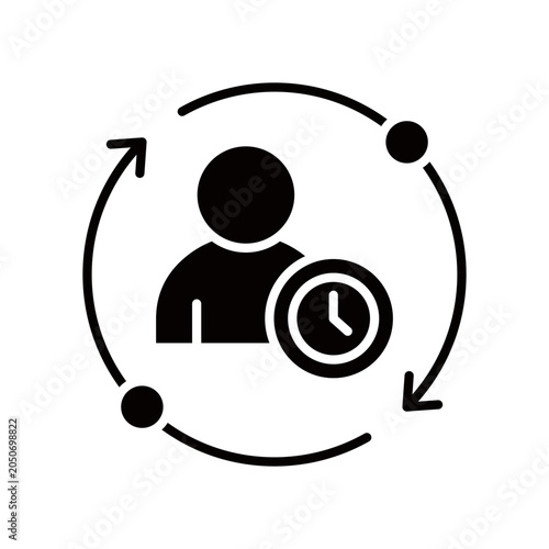 Fotografie Routine glyph icon