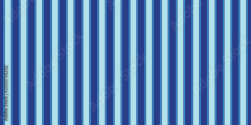 Cuadro en lienzo Seamless blue striped pattern with alternating navy and aqua vertical bands crea