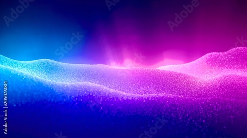 abstract blue background with waves