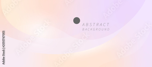 Soft Pink Pastel Abstract Background with Fluid Organic Shapes