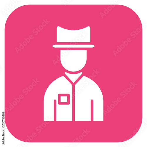 Man icon style