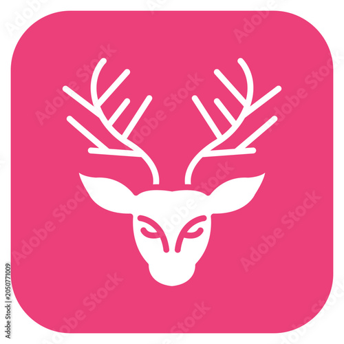 фотографія Reindeer icon style