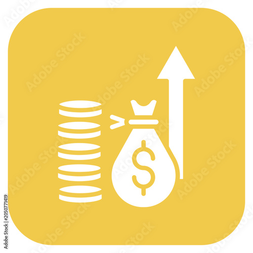 Konstfotografi Inflation icon style