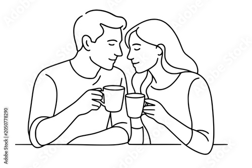 man and woman drinking wine
