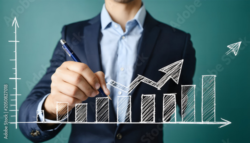 Business Education and Workforce Development Planning Concept - Super Resolution - Soft Focus
