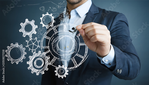Business Success Planning with Skills Development and Training - Super Resolution - Brightened
