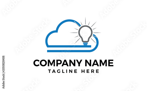 Cloud logo icon design template elements Usable for Branding Business