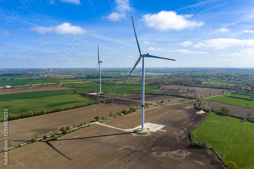 Windkrafttürme in Schleswig-Holstein, Deutschland
