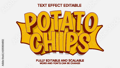 3d text effect cartoon style vector editable