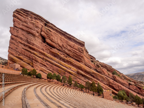 Obraz na plátne Red Rocks Amphitheatre in Colorado, USA