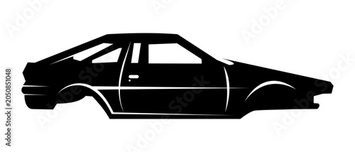 car body repair logo icon design vector art